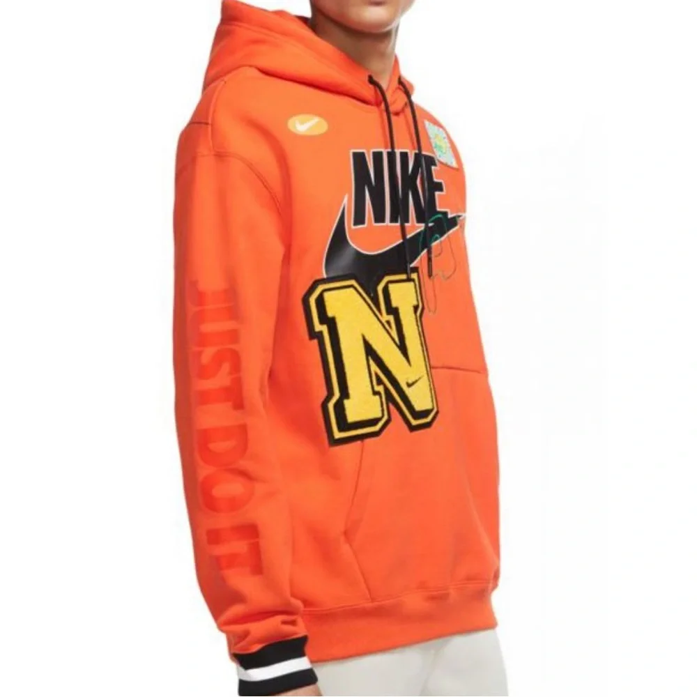 NIKE ELEMENTS HOODIE & SWEATPANTS SET ULTRA RARE ORANGE COLOR-WAY BRAND NEW NWT - Picture 3 of 16